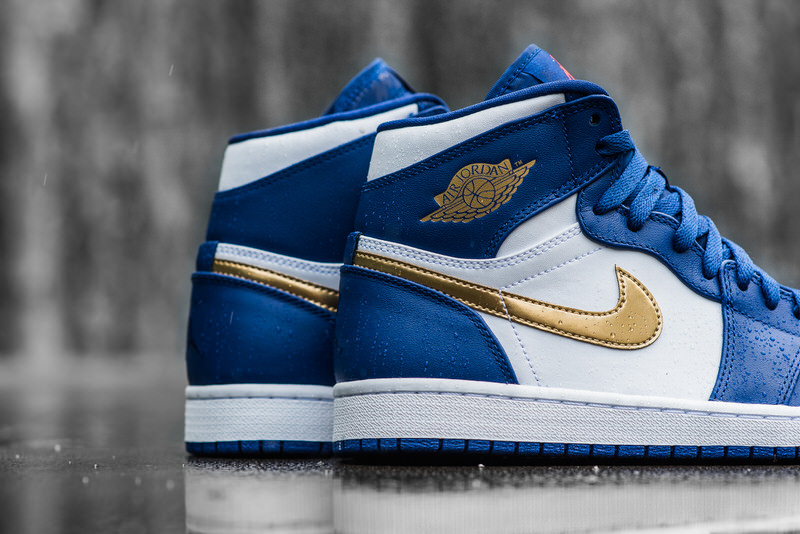 Air Jordan 1 High Royal/Metallic Gold