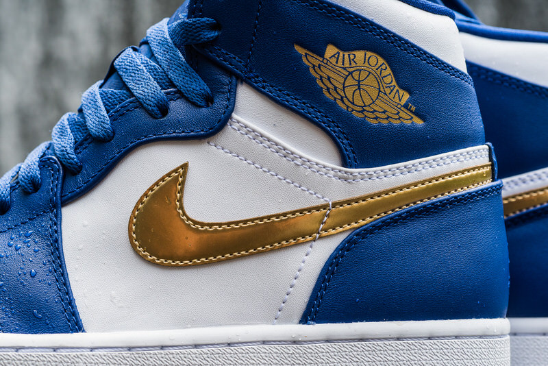 Air Jordan 1 High Royal/Metallic Gold