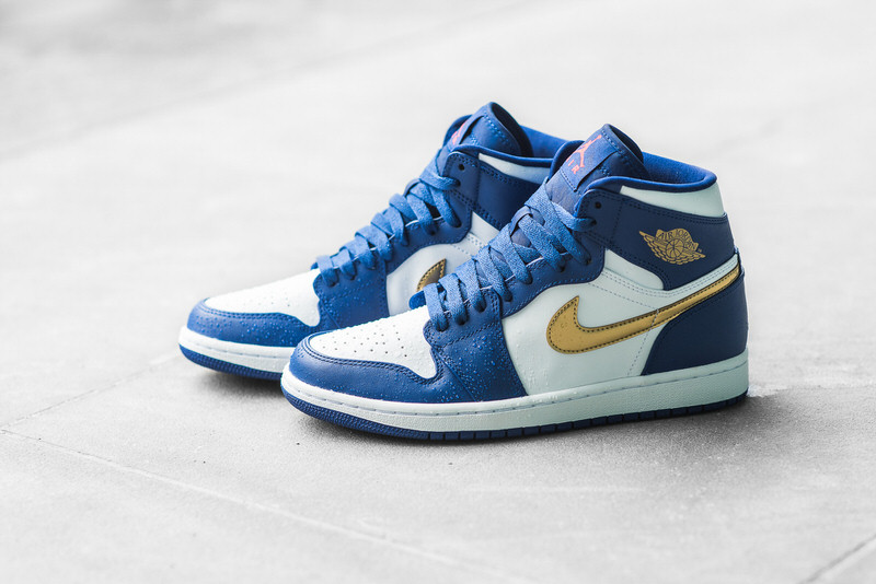 Air Jordan 1 High Royal/Metallic Gold