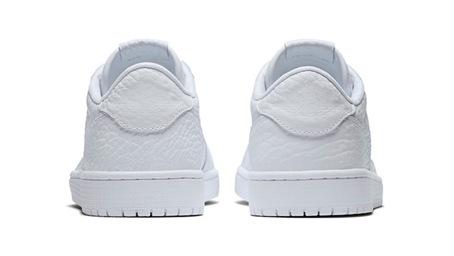 Air Jordan 1 Low No Swoosh Triple White