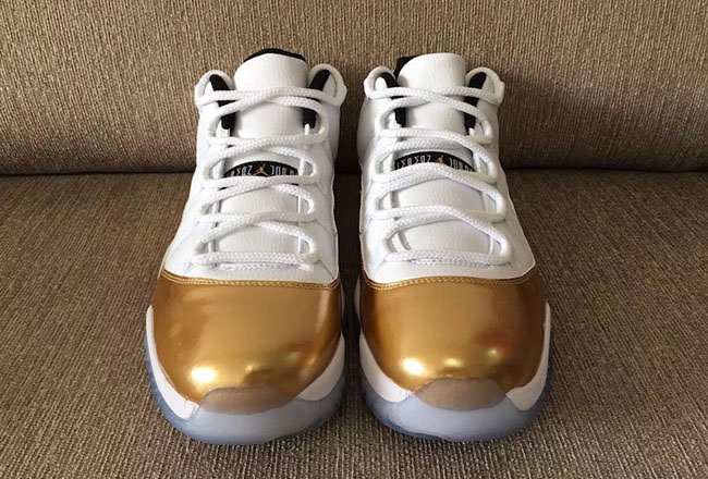 Air Jordan 11 Low GS Gold