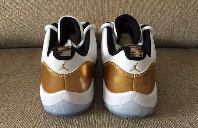 Air Jordan 11 Low GS Gold