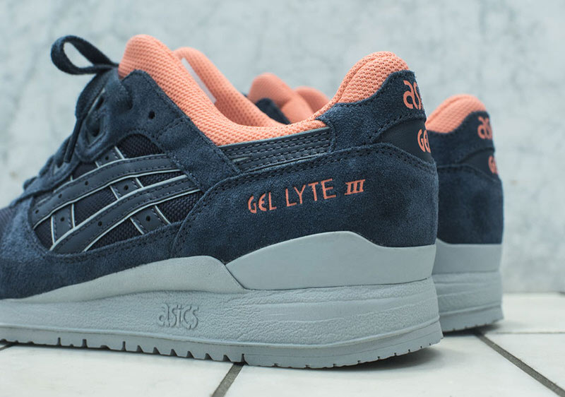 ASICS Gel Lyte III Navy/Coral