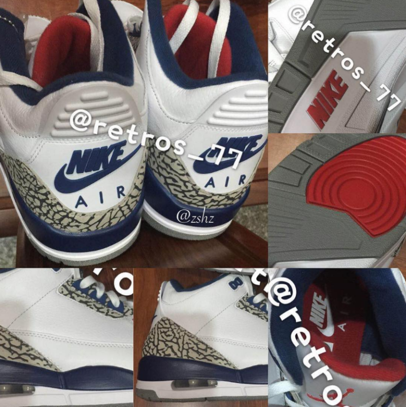 Air Jordan 3 True Blue