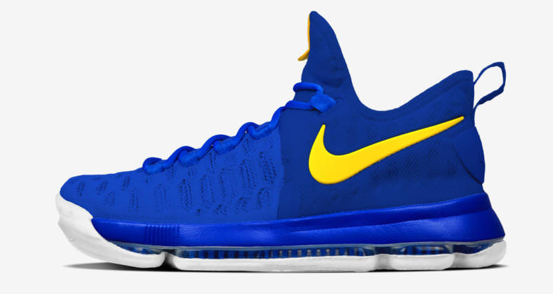 NIKEiD KD 9 Warriors