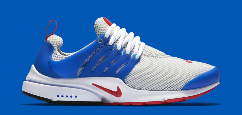 Nike Air Presto Grey Red Blue