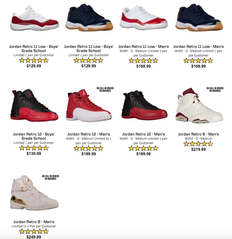 Air Jordan Restock 