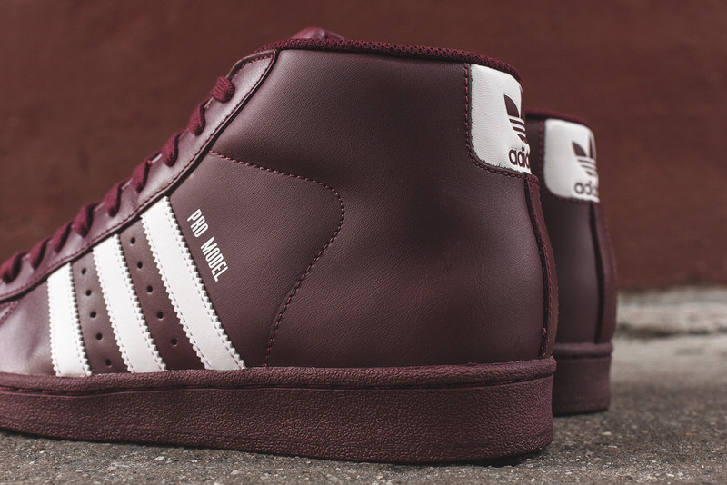 adidas Pro Model Burgundy