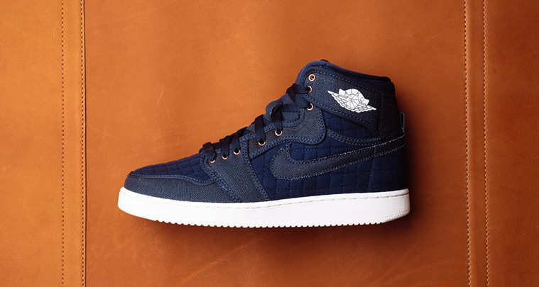 Air Jordan 1 High KO Quilted Navy