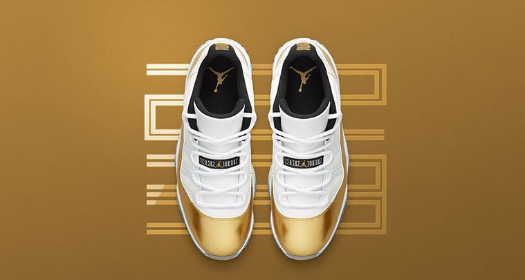 Air Jordan 11 Low Gold