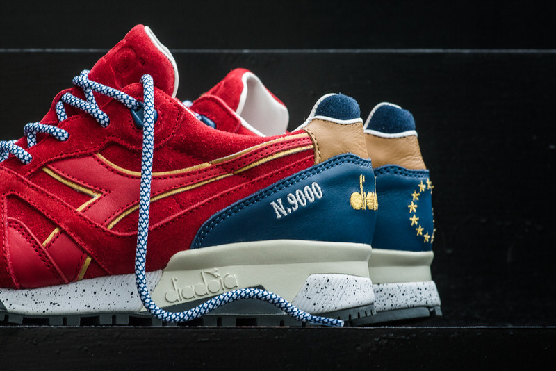 UBIQ x Diadora N.9000 "Red Ribbon"