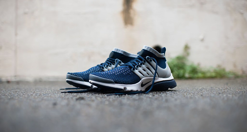 Nike Air Presto Ultra Flyknit College Navy/Wolf Grey