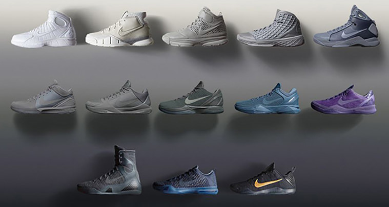 Nike Kobe Fade to Black Pack