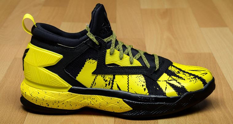 adidas D Lillard 2 Black/Yellow