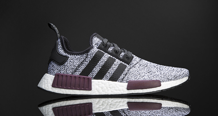 adidas NMD White Black Burgundy