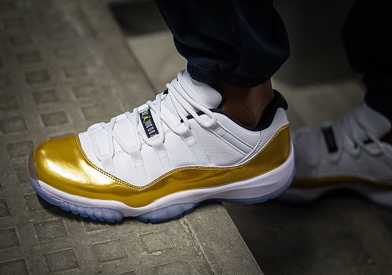 Air Jordan 11 Low Gold