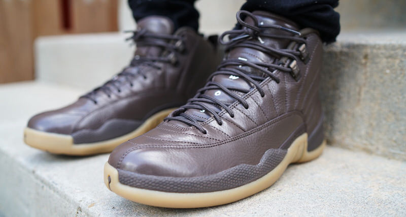 Anthony Hamilton Rocks "Chocolate" Air Jordan 12 PE