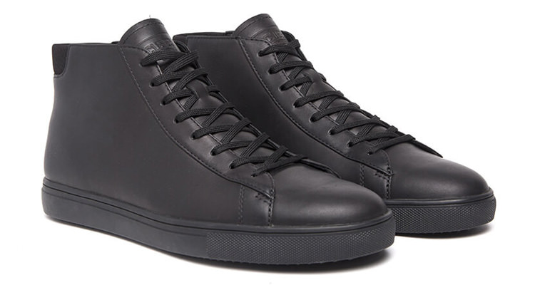 CLAE Bradley Mid "Black Leather"