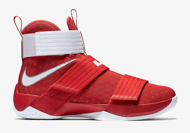 Nike LeBron Solider 10 Buckeyes