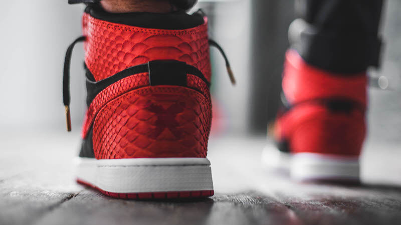 Air Jordan 1 "Exotic Banned" Custom by The Shoe Surgeon