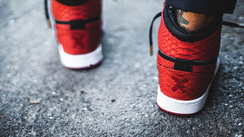 Air Jordan 1 "Exotic Banned" Custom by The Shoe Surgeon