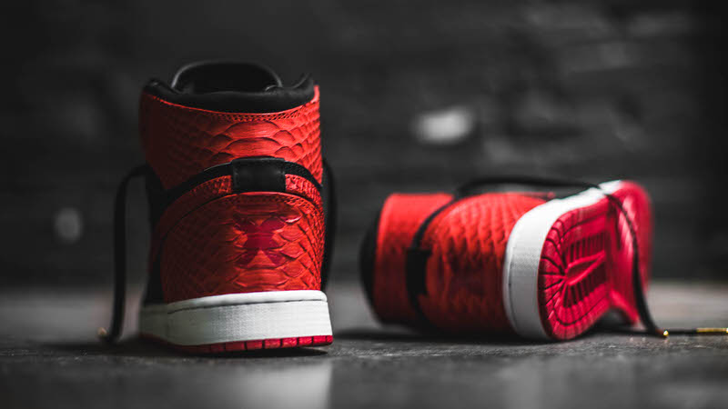 Air Jordan 1 "Exotic Banned" Custom by The Shoe Surgeon