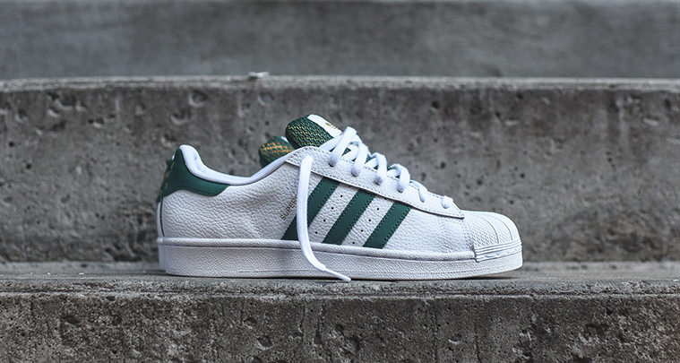 adidas Superstar White/Green