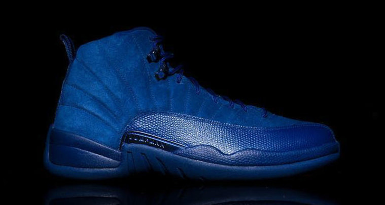 Air Jordan 12 Blue Suede