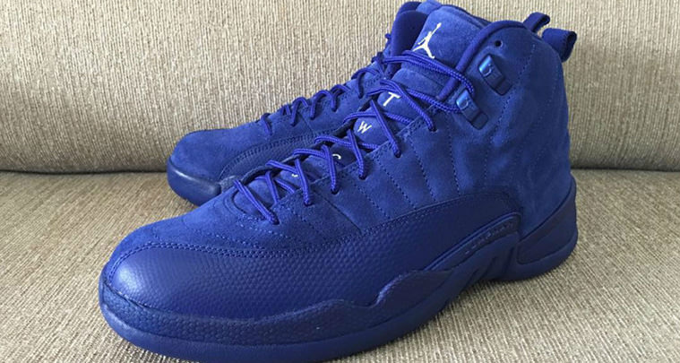 Air Jordan 12 Blue Suede