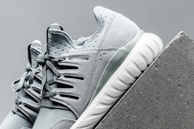 adidas Tubular Radial Light Grey/Vintage White