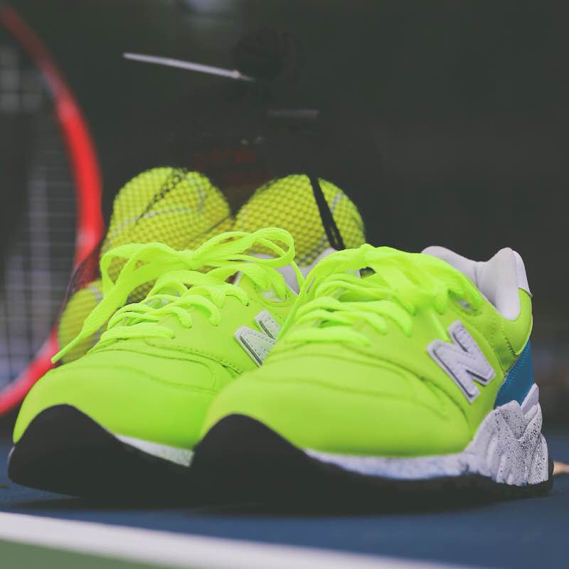 New Balance 999 "Tennis Ball" Custom by Malcolm Garret