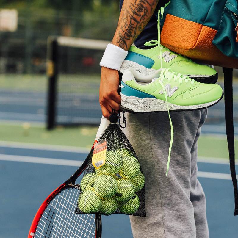 New Balance 999 "Tennis Ball" Custom by Malcolm Garret