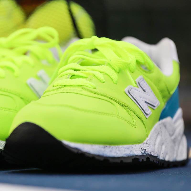 New Balance 999 "Tennis Ball" Custom by Malcolm Garret