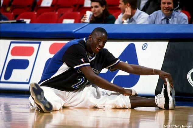 Kevin Garnett in the Air Jordan 11 Concord