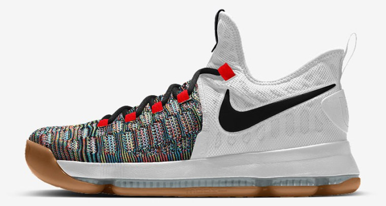 NIKEiD KD 9 Multicolor