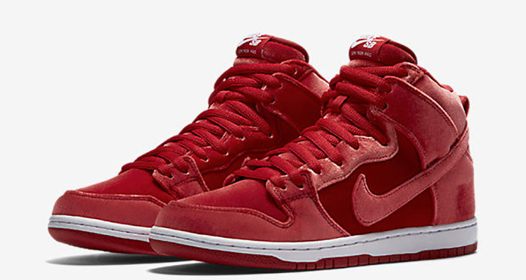 Nike SB Dunk High Red Velvet