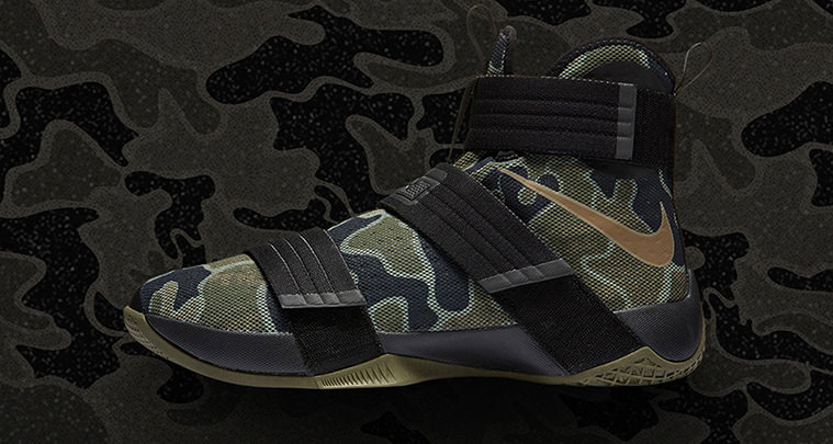 Nike LeBron Solider 10 Camo