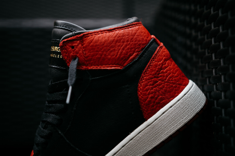 Air Jordan 1 Premium "Swooshless" Custom by The Shoe Surgeon