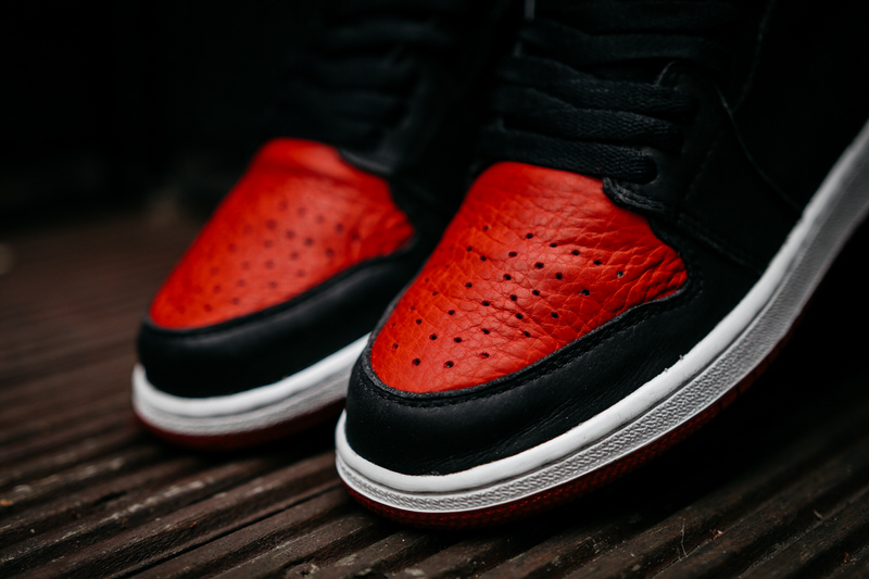 Air Jordan 1 Premium "Swooshless" Custom by The Shoe Surgeon