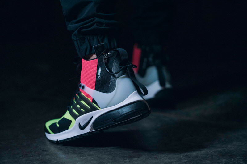 ACRONYM x Nike Air Presto Mid Neon