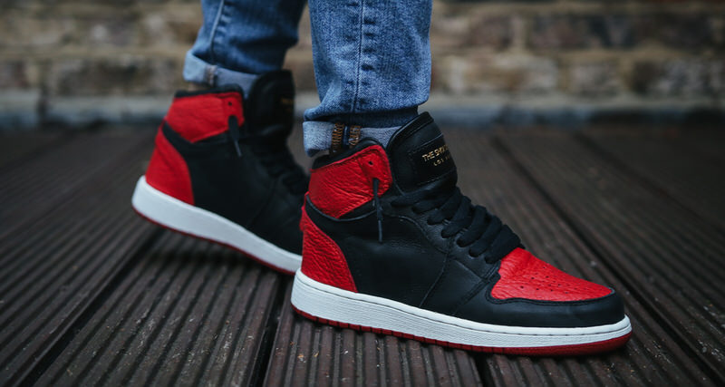 Air Jordan 1 Premium "Swooshless" Custom by The Shoe Surgeon