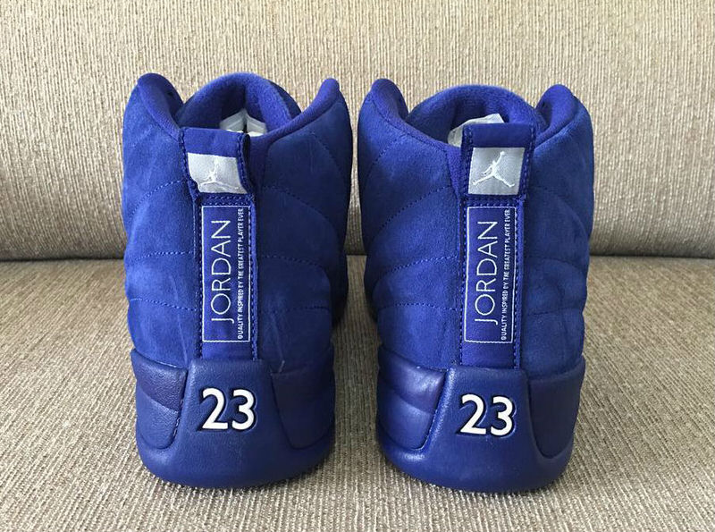 Air Jordan 12 Blue Suede