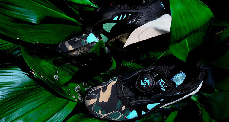 atmos x PUMA Disc Blaze Night Jungle