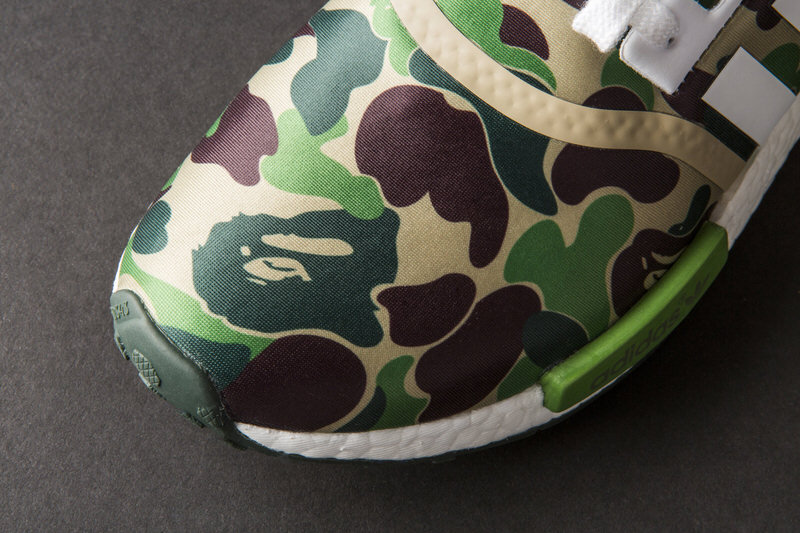 A Bathing Ape x adidas NMD R1 "Green Camo"