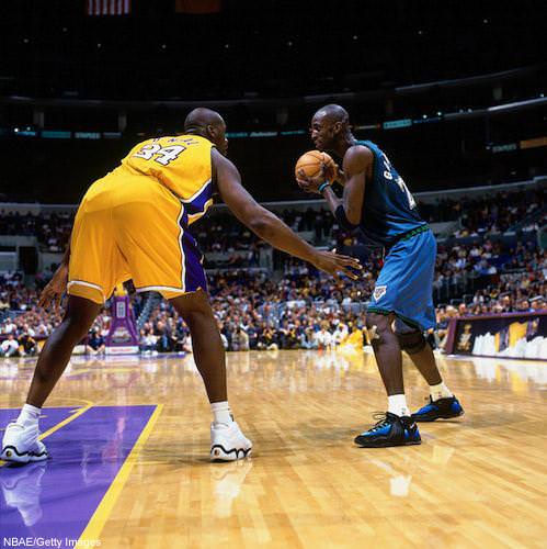 Kevin Garnett in the Nike Air Garnett 3