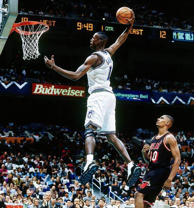 Kevin Garnett in the Nike Air Max Uptempo