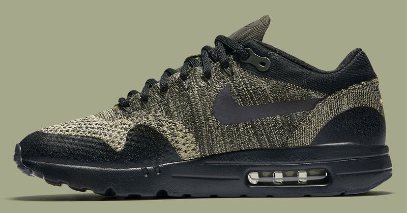 Nike Air Max 1 Ultra Flyknit Olive/Black