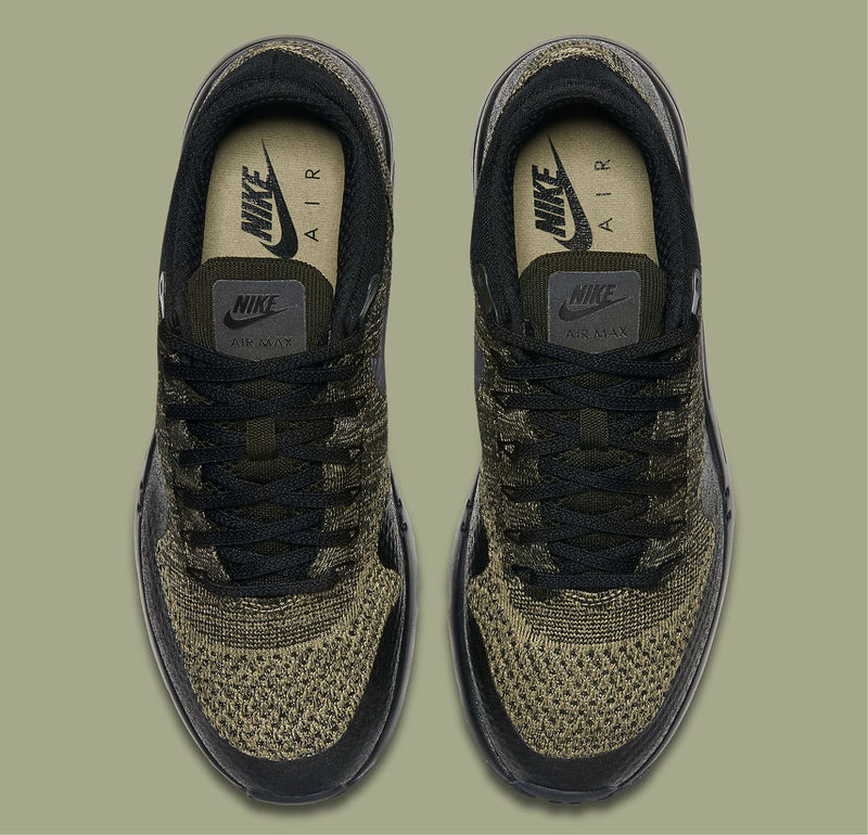 Nike Air Max 1 Ultra Flyknit Olive/Black