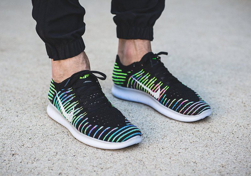 Nike Free Run Flyknit Multicolor