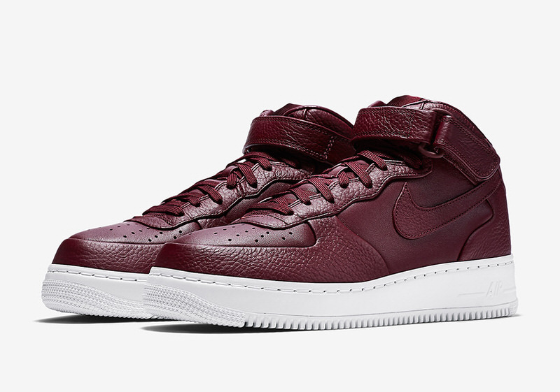 NikeLab Air Force 1 Mid Deep Garnett 